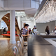 Illustration for article titled This gorgeous office has an endless desk made by robots